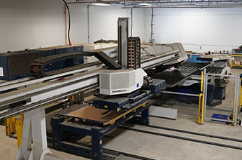 Laser cutting and stamping equipment